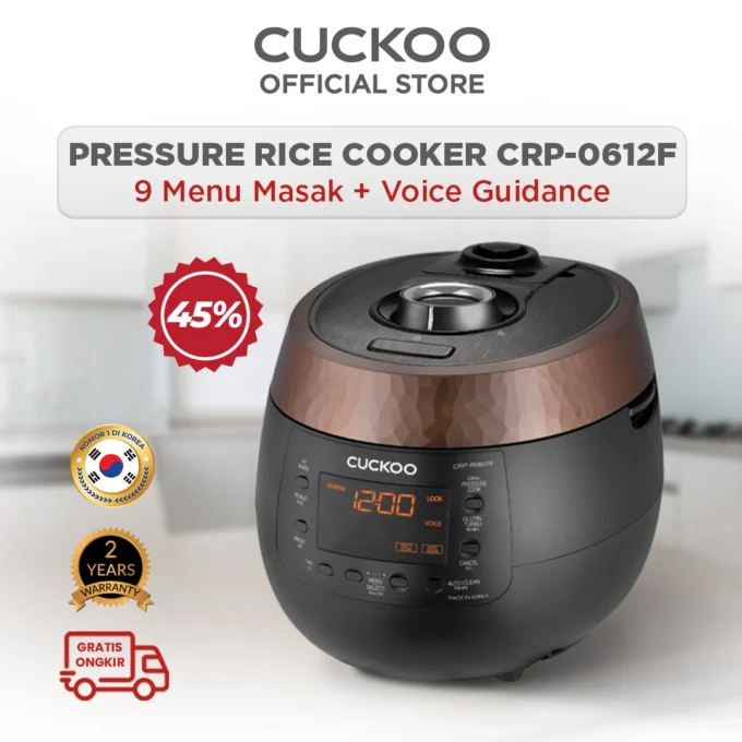 pressure rice cooker crp 0612f
