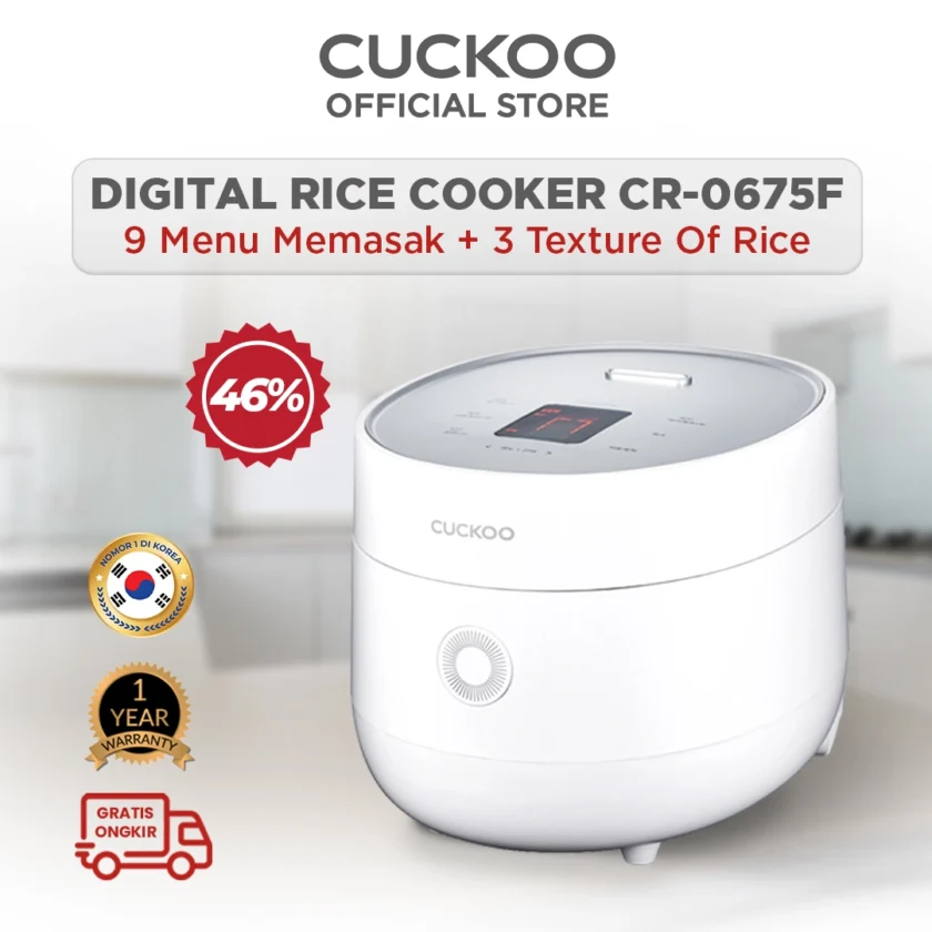 digital rice cooker cr 0675f