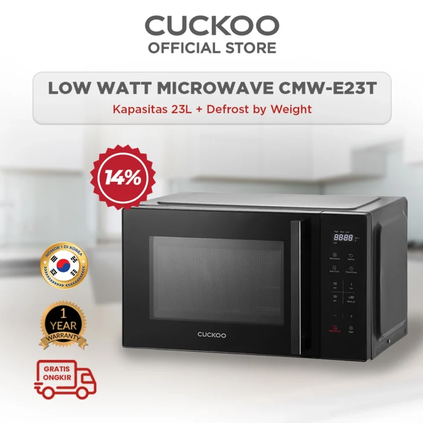 low watt microwave cmw e23t